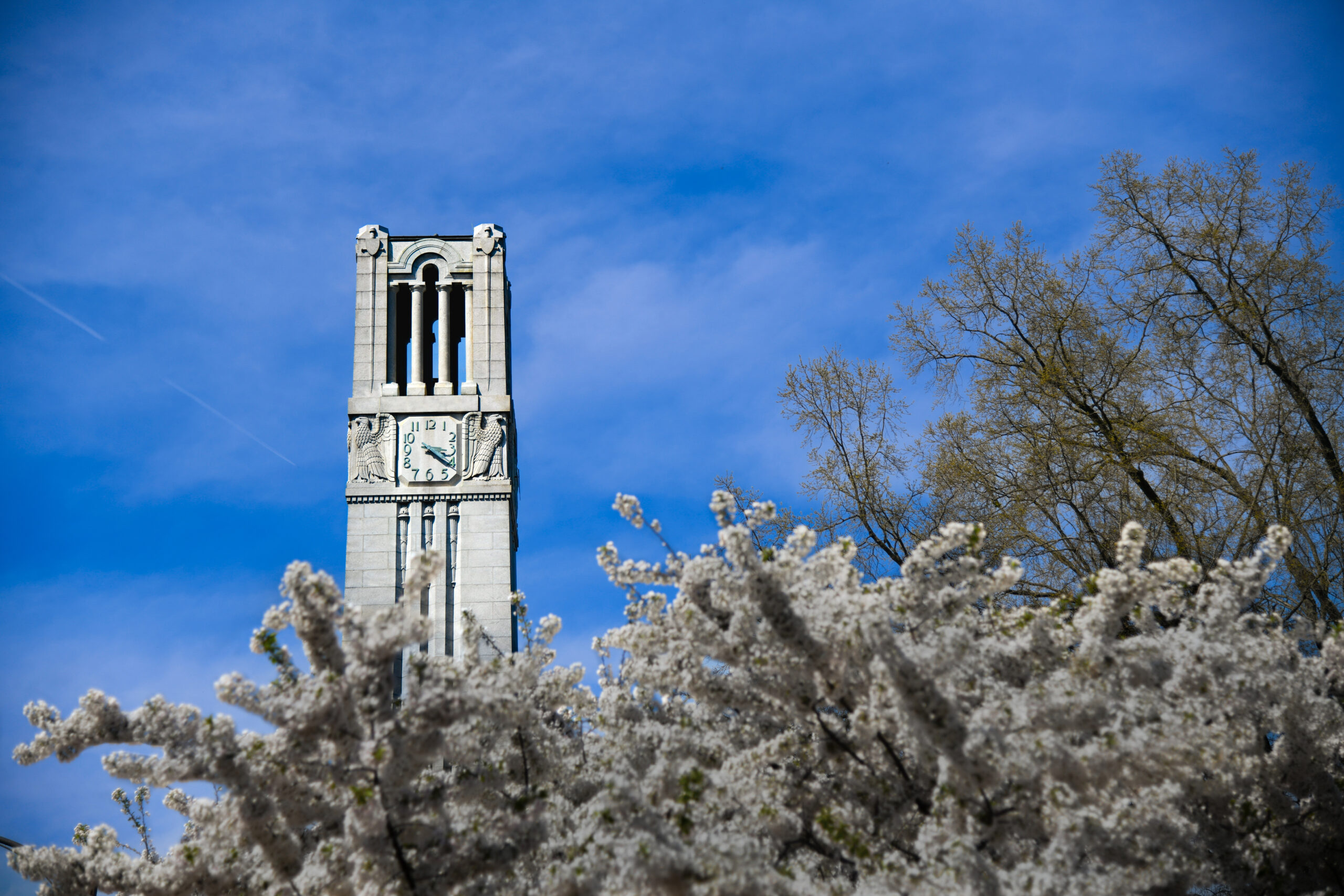 NC&#160;State Belltower Spring 2023 Commencement Program Cover